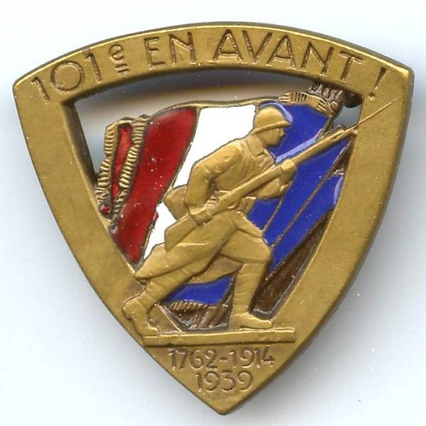 101° Rgt d' Infanterie, en avant