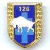 126° Régiment d' Infanterie, bison blanc, attache pin' s