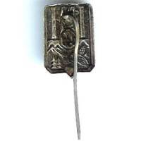 141° RIA, écu, tout métal, miniature, épingle cravatte