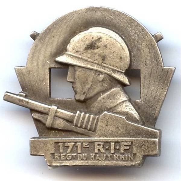 171° Rgt d' Infanterie de Forteresse