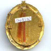 Brevet de Chef de Section, émail, 35x43, à coudre