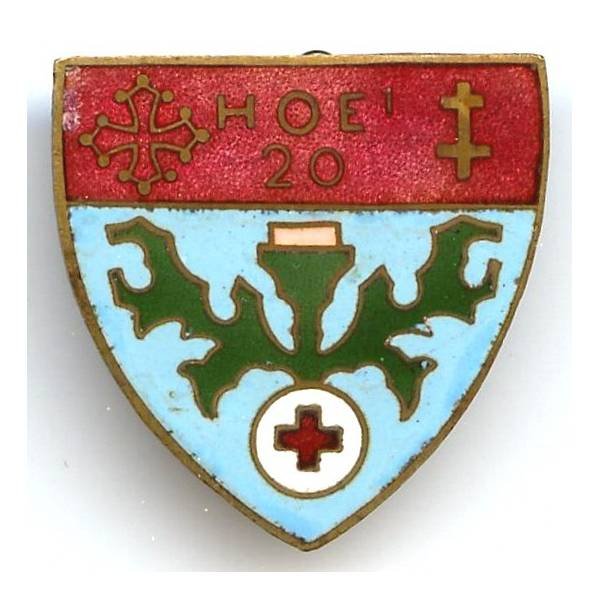 Hôpital Origine d' Etapes 1 / 20 Toulouse, attache remplacéé