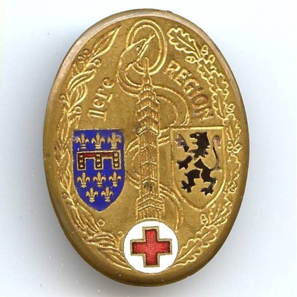 Service de Santé 1° Région Militaire, attache abimée