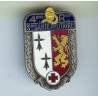 Service Santé / 4° Région Militaire, argenté, sans attache