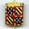 8° SIM Lyon Caluire, armes de Bourgogne, dos oxydé