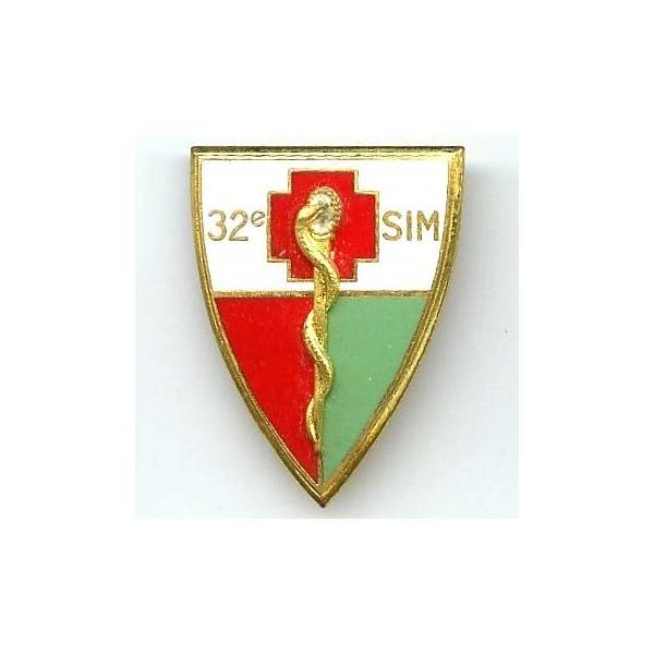 32° Section d' Infirmiers Militaires Bühl, G 1780 en haut, dos doré, anneaux