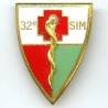 32° Section d' Infirmiers Militaires Bühl, G 1780 en haut, dos doré, anneaux