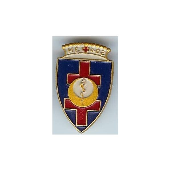 402° Hôpital d' Evacuation (1° Armée), aluminium peint