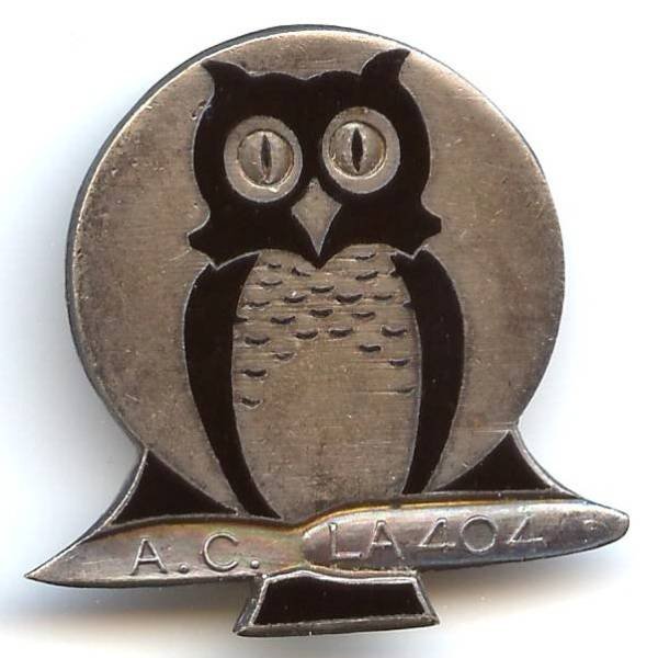 404° Ambulance Chirurgicale Lourde d'Armée Toul , hibou