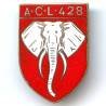 428° Ambulance Chirurgicale Lourde Paris , tête d'éléphant blanche