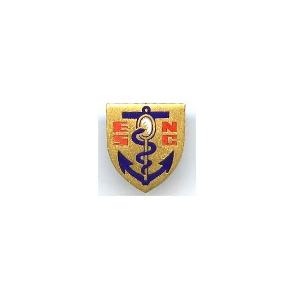 Ecole de Santé Navale, écu marqué ESNC