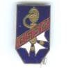 Ecole du Service de Santé Militaire  Lyon , émail, attache déformée