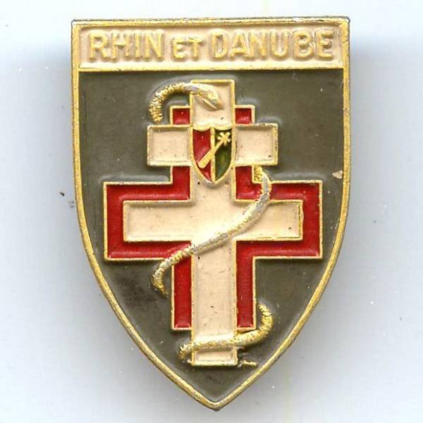 Sanatorium "Rhin et Danube" Bülerhöhe, aluminium peint