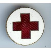 Croix Rouge sur fond blanc,...