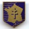 2° Division Blindée, émail, attache coupée