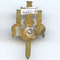 3° Division Blindée, 21x37, tout métal ajouré, sans attache