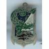 AB / EO , dragon vert, auto-mitrailleuse noire, 24x42, métal léger gravé peint