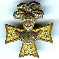 CIDB, croix dorée, heaume...