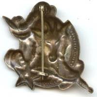 Escadrons Muong , heaume, tête de chevreuil, étoile , glaive, patiné