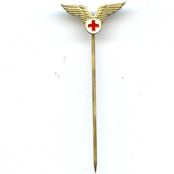 Aviation Sanitaire, 21 mm, doré, épingle de cravate