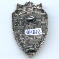 3° Rgt d' Artillerie, résine, guilloché argenté, D P en V