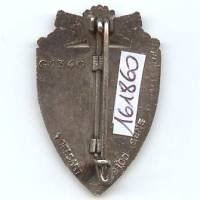 3° Rgt d' Artillerie, épingle sertie