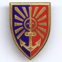 8° Rgt d' Artillerie, écu,...