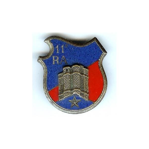 11° Rgt d' Artillerie, émail