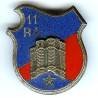 11° Rgt d' Artillerie, émail