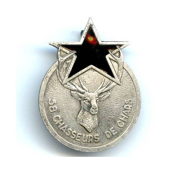 11° Régiment d'Artillerie / 58° Batterie de Chasseurs de Chars , tête de cerf