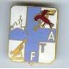 FTA de la XIV° RM, écu rectangulaire, marquage latéral