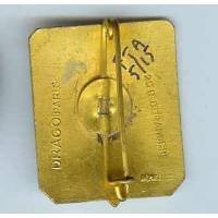 FTA de la XIV° RM, écu rectangulaire, marquage latéral