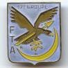 17° Groupe de FTA, peint, manque de peinture dans l' aigle