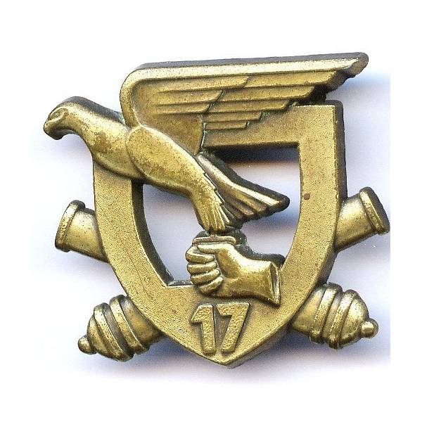 17° Rgt d' Artillerie, tout métal