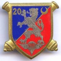 20° Rgt d' Artillerie,...