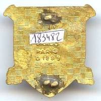 20° Rgt d' Artillerie, plat, résine, sans attache