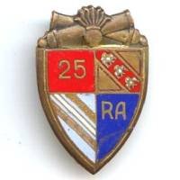 25° Rgt d' Artillerie,...