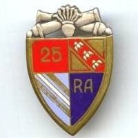 25° Rgt d' Artillerie,...