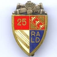 25° Rgt d' Artillerie...