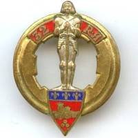 32° Rgt d' Artillerie, émail