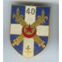 40° Régiment d'Artillerie ,...