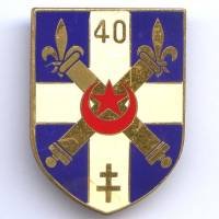 40° Régiment d'Artillerie ,...