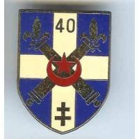 40° Régiment d'Artillerie ,...