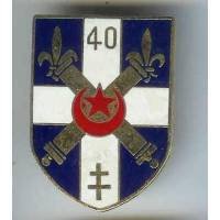40° Régiment d'Artillerie ,...