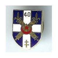 40° Régiment d'Artillerie ,...