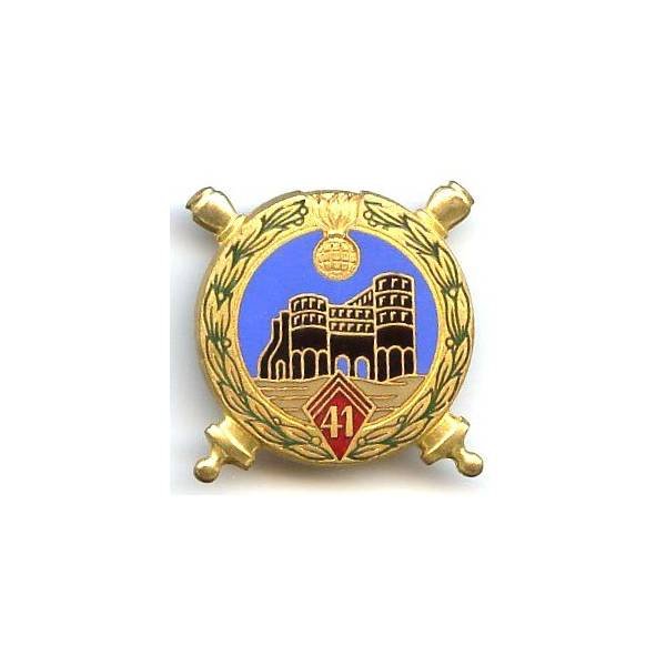 41° Rgt d' Artillerie, petit boléro à fenêtre DPN