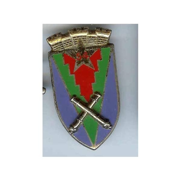 54° Rgt d' Artillerie, résine