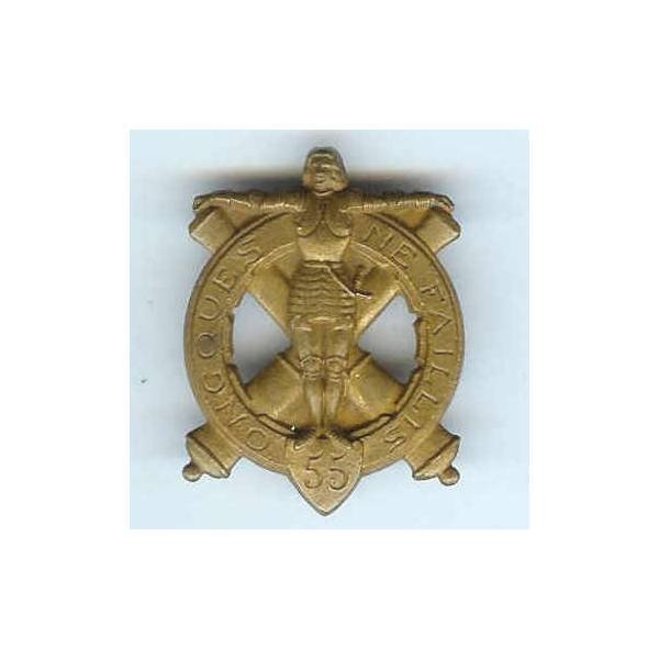 55° Rgt d' Artillerie, tout bronze