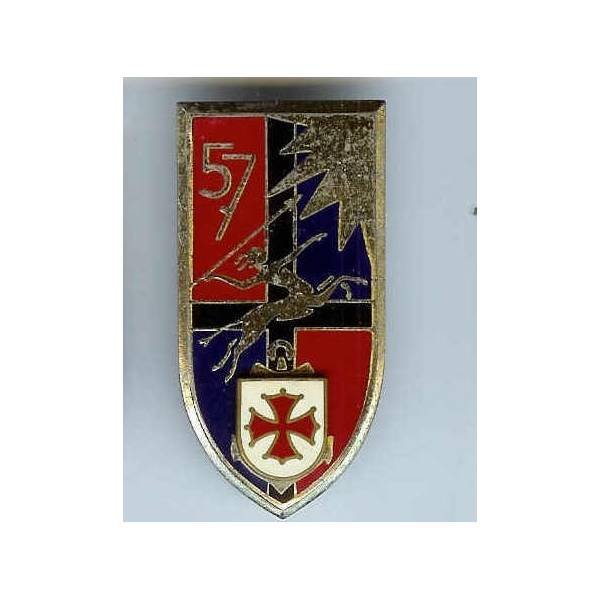 57° Rgt d' Artillerie, matriculé