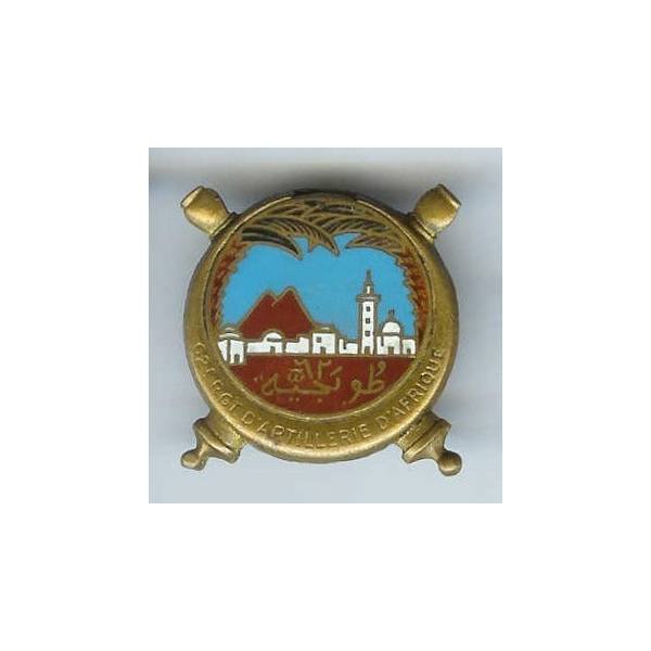 62° Régiment d'Artillerie d'Afrique , rond, paysage, état moyen